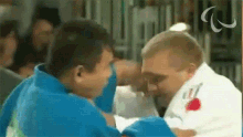 Judo Paralympic Games GIF - Judo Paralympic Games Take You Down GIFs