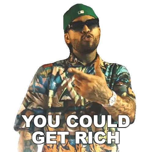 You Could Get Rich Dave East Sticker - You Could Get Rich Dave East Still Here Song Stickers