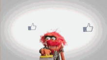 Thumbs Up Monster GIF - Thumbs Up Monster Muppets GIFs