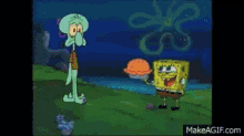 Bomb Spongebob GIF - Bomb Spongebob Squidward GIFs