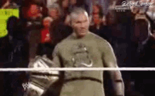 Randy Orton Raising Rko GIF - Randy Orton Raising Rko Randy Orton Wm31 GIFs