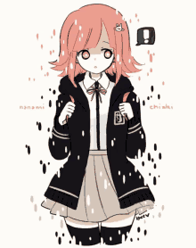 nanami chiaki anime raining