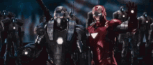 Iron Man War Machine GIF - Iron Man War Machine Wave GIFs