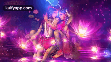 Radha  GIF - Radha krishna Lordkrishna Radha krishna love status  - Discover & Share GIFs