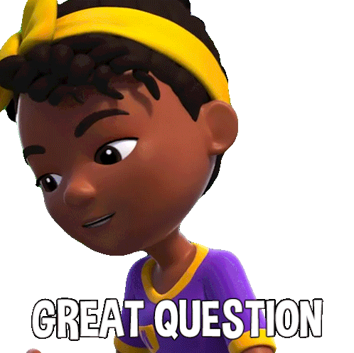 Great Question Meekah Sticker - Great Question Meekah Blippi Wonders - Educational Cartoons For Kids Stickers