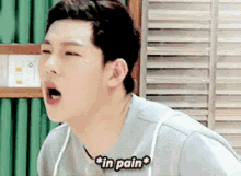 Jooheon In Pain GIF - Jooheon In Pain Sad GIFs
