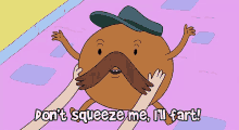 Stop That GIF - Adventure Time Dont Squeeze Me Fart GIFs