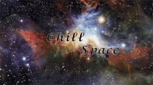 chill space stars galaxy chilling