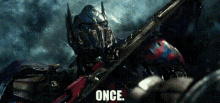Transformers Optimus Prime GIF - Transformers Optimus Prime Once GIFs