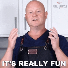 Its Really Fun Michael Hultquist GIF - Its Really Fun Michael Hultquist Chili Pepper Madness GIFs