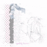 a drawing of two anime characters with the name vynday teller