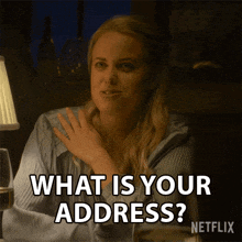 What Is Your Address Cecilie Fjellhøy GIF - What Is Your Address Cecilie Fjellhøy The Tinder Swindler GIFs