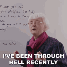 Ive Been Through Hell Recently Gill GIF - Ive Been Through Hell Recently Gill Engvid GIFs