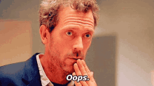 Opps House GIF - Houes Dr House Hugh Laurie GIFs
