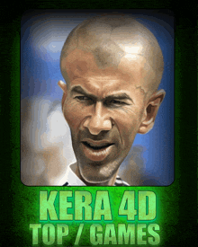 a picture of a man with the words kera 4d top 7 games