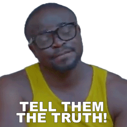 Tell Them The Truth Kbrown Sticker - Tell Them The Truth Kbrown Markangeltv Stickers