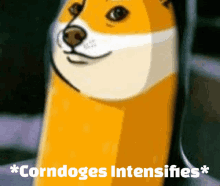 Dogecoin Corndoge GIF - Dogecoin Doge Corndoge GIFs