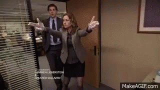 The Office Standoff GIF - The Office Standoff Murder - Discover & Share GIFs