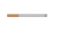 a close up of a cigarette with a flame coming out of it