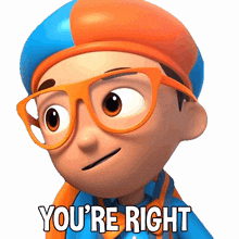 you%27re right blippi blippi wonders   educational cartoons for kids you%27re correct you got it