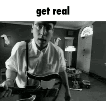 Get Real They Might Be Giants GIF - Get Real They Might Be Giants John Flansburgh GIFs