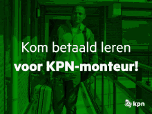 Kpn Monteur Amsterdam GIF - Kpn Monteur Amsterdam Werken Bij Kpn GIFs