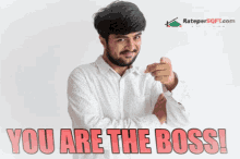 You Are The Boss Boss Meme GIF - You Are The Boss Boss Meme Ratepersqft GIFs