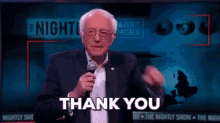 Thanks GIF - Bernie Sanders Feel The Bern Thank You GIFs