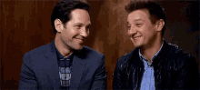 jeremy renner paul rudd laughing