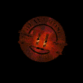 a red circle with roses and the words art one on it