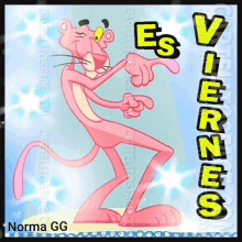 Viernes Pantera Rosa GIF - Viernes Pantera Rosa Pink Panther GIFs