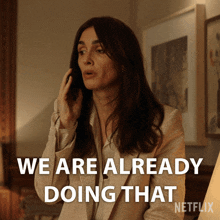 We Are Already Doing That Ava Mercer GIF - We Are Already Doing That Ava Mercer Paz Vega GIFs
