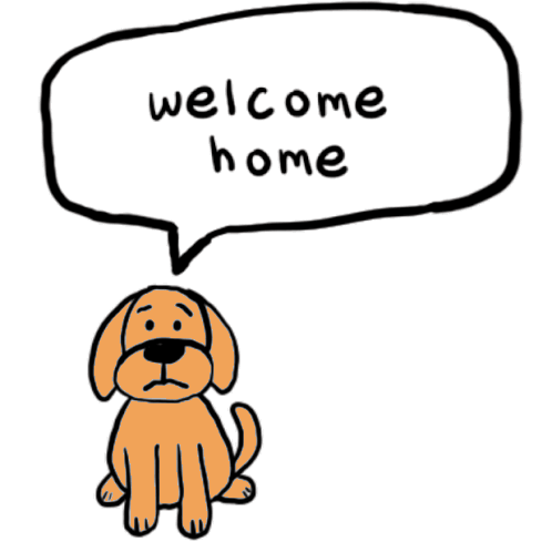 Welcome Home Welcome Back Sticker - Welcome Home Welcome Back Yayyourehome Stickers