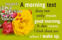 michael loving sayings love quote morning