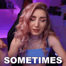 Sometimes Sophie Burrell GIF - Sometimes Sophie Burrell From Time To Time GIFs