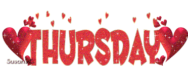 Thursday Hearts Sticker
