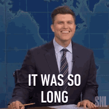 It Was So Long Saturday Night Live GIF - It Was So Long Saturday Night Live Weekend Update GIFs