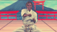 Nick Dent Karate GIF - Nick Dent Karate Cherylyn GIFs