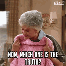 Now Which One Is The Truth Lying GIF - Now Which One Is The Truth Lying Tell Me GIFs