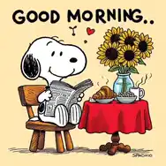 Good Morning Snoopy Good Morning GIF - Good Morning Snoopy Good Morning Snoopy GIFs