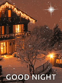 Look At The Chritsmas Star Have A Lovely Night GIF - Look At The Chritsmas Star Have A Lovely Night Very Nice Star GIFs