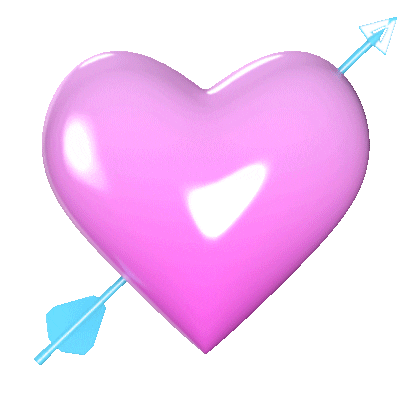Heart With Arrow Sticker - Heart With Arrow Stickers