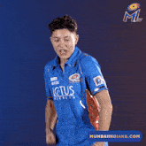 Yess Come On Issy Wong GIF - Yess Come On Issy Wong Mumbai Indians GIFs