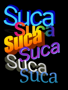 Suca Word GIF - Suca Word Wordart GIFs