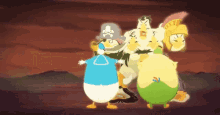 Legend Of The Caballeros Fight GIF - Legend Of The Caballeros Fight GIFs