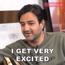 I Get Very Excited Siddharth Anand GIF - I Get Very Excited Siddharth Anand Pinkvilla GIFs