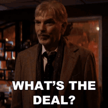 Whats The Deal Billy Mcbride GIF - Whats The Deal Billy Mcbride Goliath GIFs