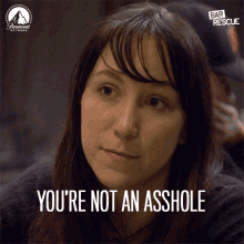 Youre Not An Asshole Comfort GIF - Youre Not An Asshole Comfort Console GIFs