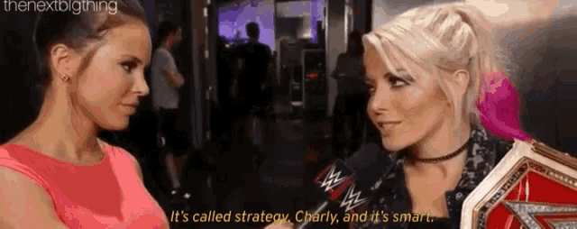 Alexa Bliss Charly Caruso GIF Alexa Bliss Charly Caruso Winning Discover Share GIFs