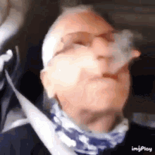 Grandpa Smoke GIF - Grandpa Smoke Smoking GIFs